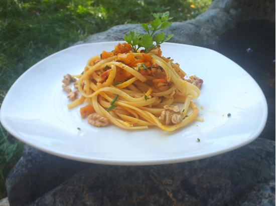 Tagliatelle alla zucca