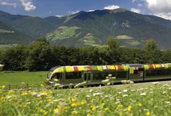 Arrivo in treno